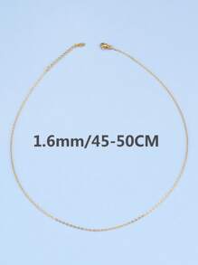 10pcs Stainless Steel O-Ring Chain Set, Suitable For Pendant Necklaces - Multicolor - View 3