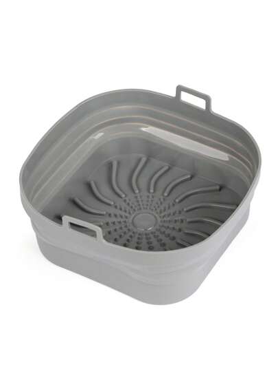SHEIN Basic living 1 pezzo Rivestimento per pentola di silicone per friggitrice ad aria, rivestimenti per friggitrice ad aria, carta per friggitrice ad aria, friggitrice ad aria