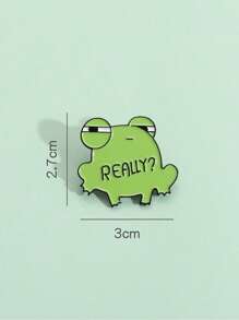 Frog Design Brooch - Multicolor - View 4