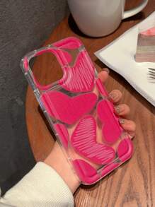 Ốp điện thoại chống rơi họa tiết trái tim - Nhiều màu - Xem 2