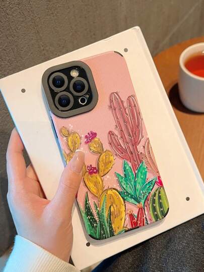 Summer Cactus Pattern Phone Case