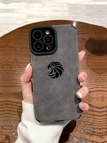 Eagle Pattern Anti-fall Phone Case - Grey - View 1