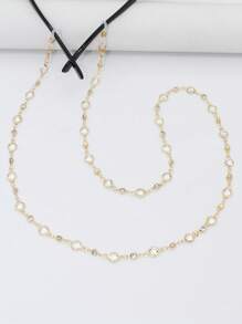 Phụ Nữ Kim Cương Giả Trang Trí Chống Trơn Trượt Chuỗi Kính Thời Trang Cho Cuộc Sống Hàng Ngày - Trong sáng - Xem 1