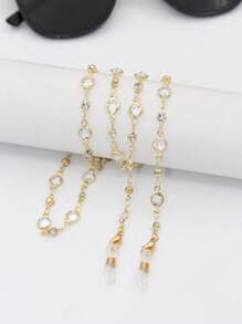 Phụ Nữ Kim Cương Giả Trang Trí Chống Trơn Trượt Chuỗi Kính Thời Trang Cho Cuộc Sống Hàng Ngày - Trong sáng - Xem 2
