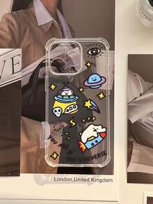 Vỏ điện thoại chống rơi hình con chó - Nhiều màu - Xem 2