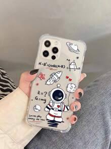 Astronaut Pattern Anti-Fall Phone Case,International Version, Not The Domestic Version - Multicolor - View 2