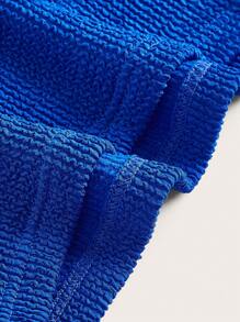 SHEIN EZwear Letter Patched Detail Crop Tank Top