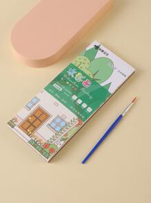 1 Sách Tô Màu Hoa Văn Vườn Sáng Tạo Di Động Sách Tô Màu Dành Cho Học Sinh Mầm Non, Trẻ Em Tranh - Nhiều màu - Xem 4