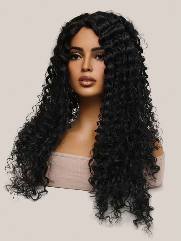 Long Curly Synthetic Wig SHEIN USA