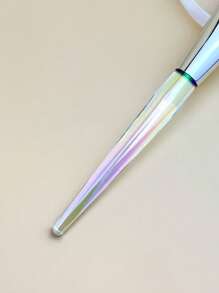 1入組粉底刷 - 白色 - 查看 3