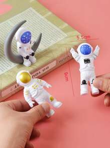 4入組宇航員造型裝飾工藝品桌面裝飾品用於家居裝飾 - 彩色 - 查看 3