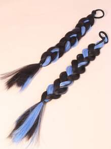 2pcs Long Synthetic Hair Braid Street - Multicolor - View 3