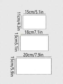 10 piezas Bolsa de burbujas unicolor, bolsa de embalaje multiusos simple para el hogar, la oficina, la escuela - Azul - Ver 6