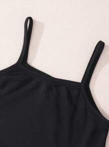 Tween Girls Casual Colorblock Top, Camisole & Shorts Set - Multicolor - View 4