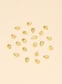 21 cái/bộ Mặt dây chuyền DIY hình giọt nước - Vàng - Xem 2