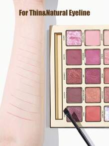 1pc Eyeliner Brush For Women Make Up Use - Black - View 3