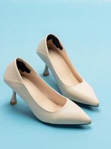 2 CÁI Miếng lót giày màu trơn, phụ kiện thời trang bằng vải đen cho máy bơm - màu đen - Xem 4