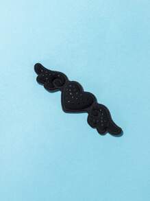 2 CÁI Miếng lót giày màu trơn, phụ kiện thời trang bằng vải đen cho máy bơm - màu đen - Xem 7