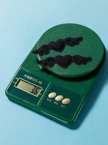 2 CÁI Miếng lót giày màu trơn, phụ kiện thời trang bằng vải đen cho máy bơm - màu đen - Xem 10