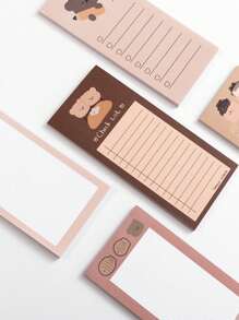 1 pieza bloc de nota con estampado de dibujos animados - Multicolor - Ver 2