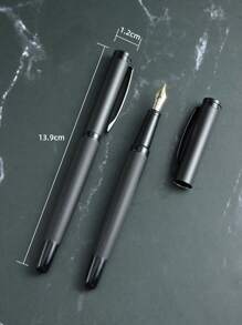 1 cái bút tối giản Fountain Pen - màu đen - Xem 4