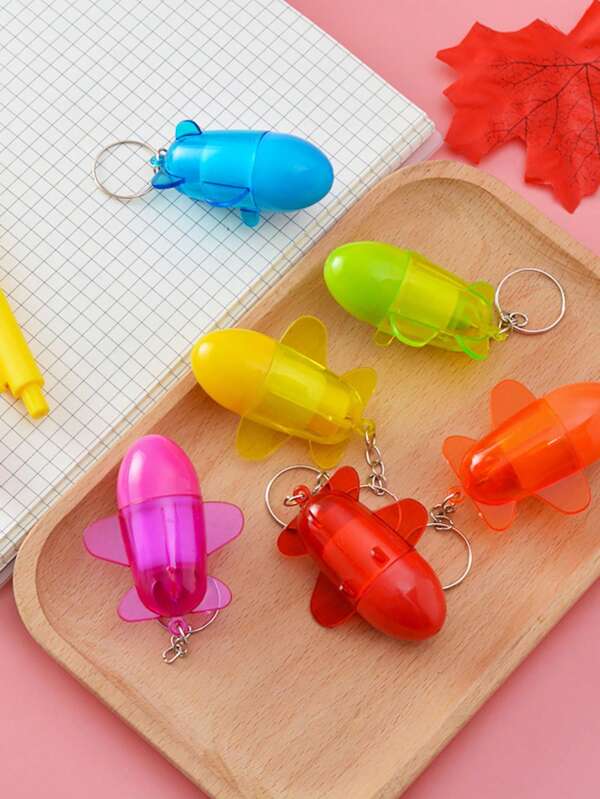 2pcs Plane Shaped Random Ballpoint Pen