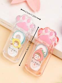 1入組卡通圖案雙側邊織帶 - 彩色 - 查看 6