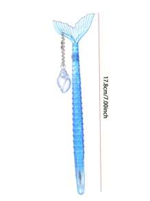 4入組美人魚尾設計隨機中性筆 - 彩色 - 查看 5