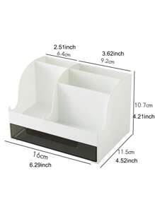 Giá đỡ bút đa năng 1 cái - trắng - Xem 6