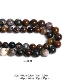 1 sợi thời trang đính đá tự làm cho phụ nữ để làm đồ trang sức - màu nâu - Xem 3