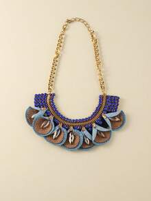 vòng cổ đính cườm - Nhiều màu - Xem 2