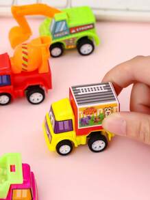 4pcs Cartoon Car Design Random Cat Teaser Toy For Cat For Interaction - Multicolor - View 5