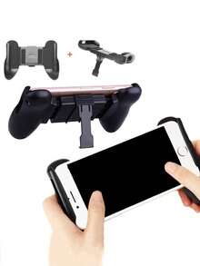 Soporte 2 en 1 juego & - Negro - Ver 2