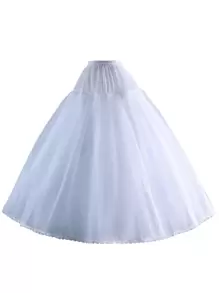 1 chiếc váy lót ren thanh lịch dành cho nữ, dùng cho trang phục dự tiệc cưới mùa thu dành cho nữ - trắng - Xem 1