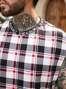 Manfinity Homme Men Plaid Print Tank Top - Multicolor - View 8