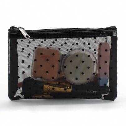 Minimalist Mesh Cosmetic Bag, Makeup Bag Makeup Pouch Skincare Bag Toiletry Bag Packing Cubes, Cruise Essentials Dorm Essentials, Wedding Bridesmaid Gifts, Mom Gifts, Birthday Gifts, Gifts For Friends And Teachers, Home Decor, Bathroom Living Room Bed Bathroom Organizer, Jewelry Organizer, Lip Oil Organizer, Nail Polish Organizer Makeup Bag Storage Makeup Organizer,Christmas Gifts,Pouch,Travel,Gifts For Women Travel Essential,Pouch,Clutch / Small Handbag, Makeup Organizer,Brush Holder,Mini Pouch,Large Capacity Pouch,Gifts For Women,Christmas Gifts,Gift Ideas For Women,Makeup Pouch,Travel Essential