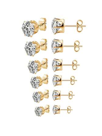 時尚流行男士不銹鋼簡約圈形耳環適合珠寶禮物和時尚外觀