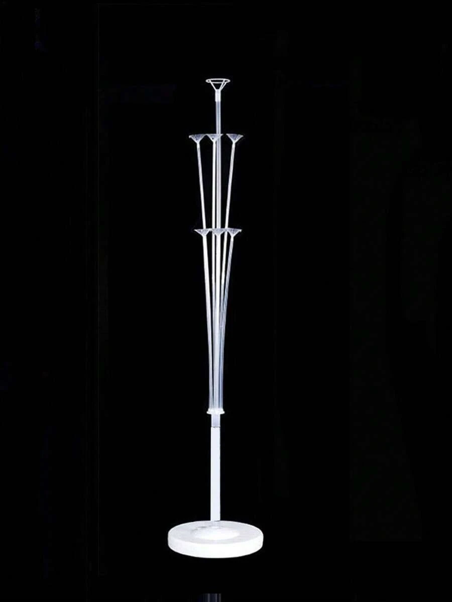 1入組ABS氣球架極簡透明氣球展示架適合派對 - 白色 - 查看 1