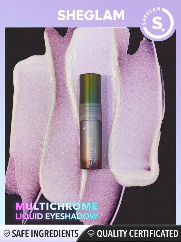 SHEGLAM Chroma Zone Multichrome Liquid EyeshadowOpal Essence Metallic