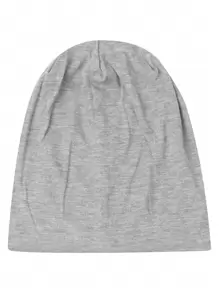1pc Men Solid Casual Slouchy Beanie For Daily Life