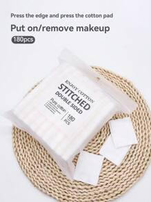 180片化妆棉，价格实惠，适合作为圣诞礼物，化妆品，化妆工具，便宜货，礼品，女士礼品，圣诞礼物