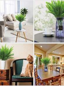 1pc Artificial Plant, Modern Fake Artificial Plant For Home Decor