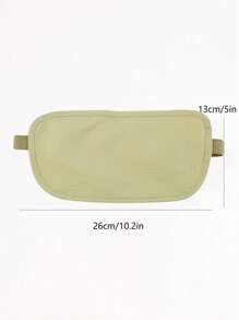 1入隱形迷你防水跑步腰包，多功能超薄旅行手機包男女適用