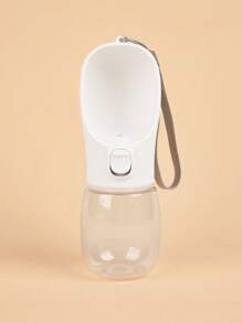 1pc Outdoor Portable Travel Pet Water Cup - White - View 6