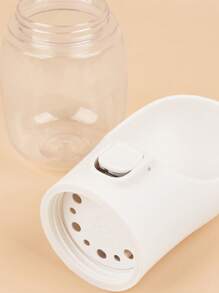 1pc Outdoor Portable Travel Pet Water Cup - White - View 7