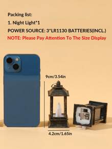 1 pieza Luz de la decoración diseño de pabellón - Amarillo - Ver 6