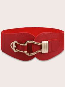 派对优雅金属扣宽腰带，适合外套和连衣裙，万圣节夏季，学校秋季，秋季，万圣节