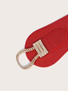 派对优雅金属扣宽腰带，适合外套和连衣裙，万圣节夏季，学校秋季，秋季，万圣节