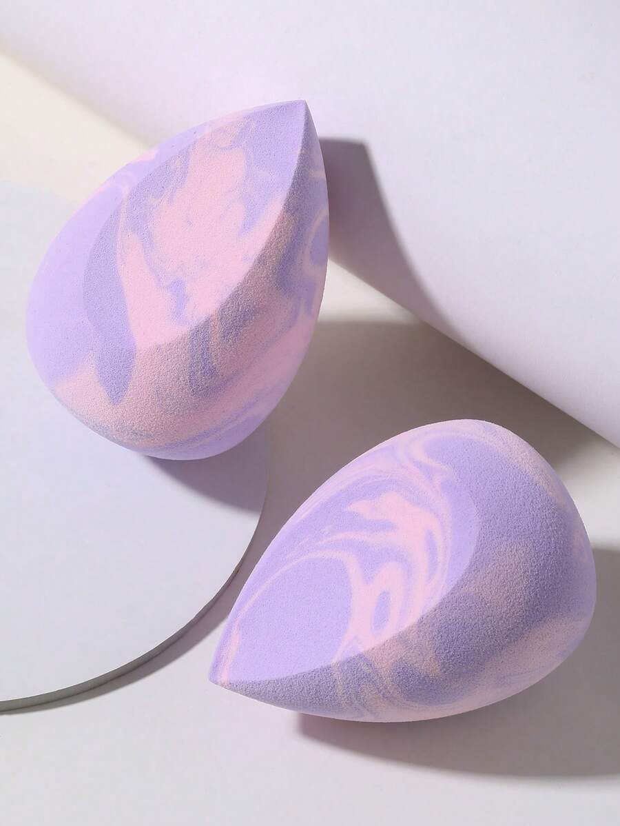 2pcs Makeup Sponge - Multicolor - View 1