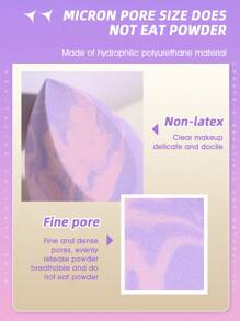 2pcs Makeup Sponge - Multicolor - View 3